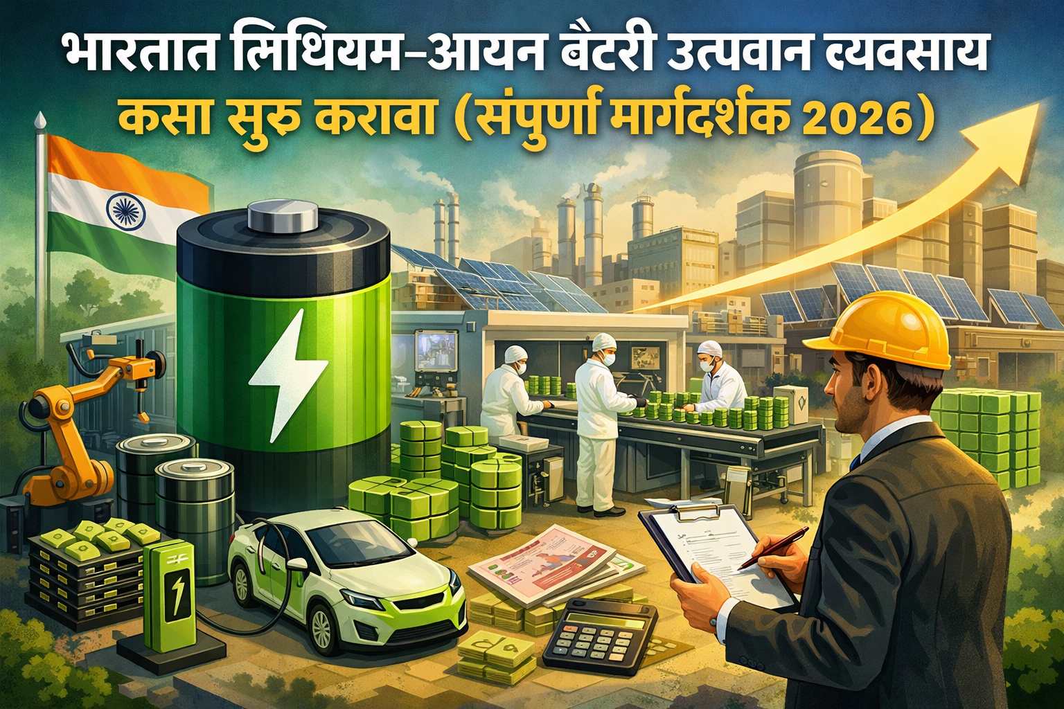 How to Start a Lithium-Ion Battery Manufacturing Business in India ...